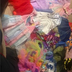 Colorful Kids play dress up lot